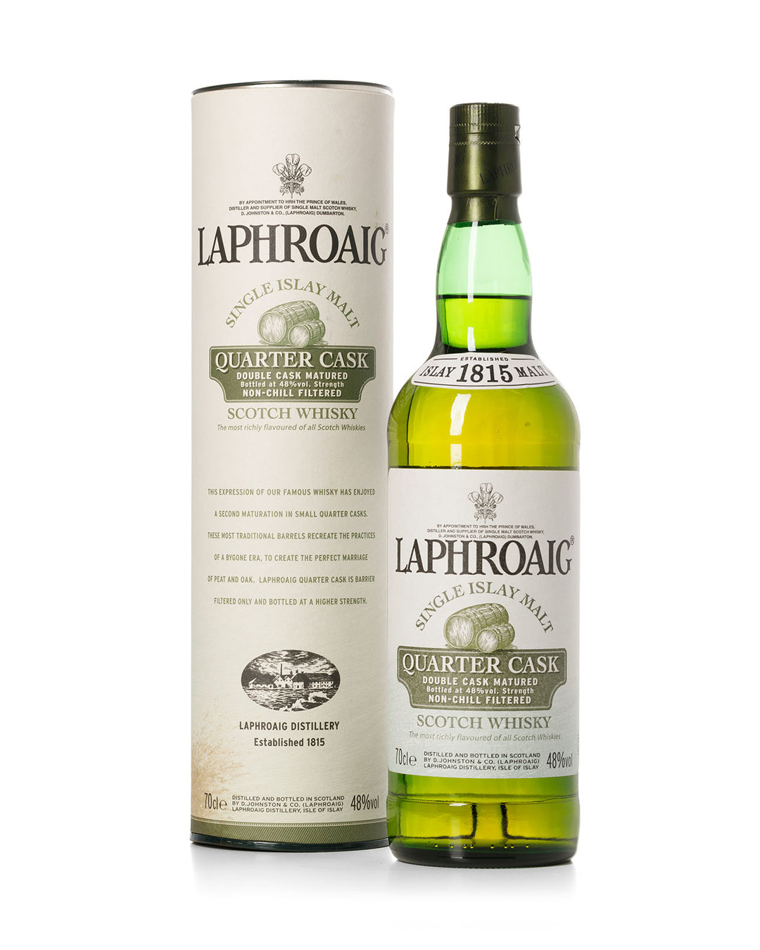 Laphroaig Quarter Cask With Original Tube