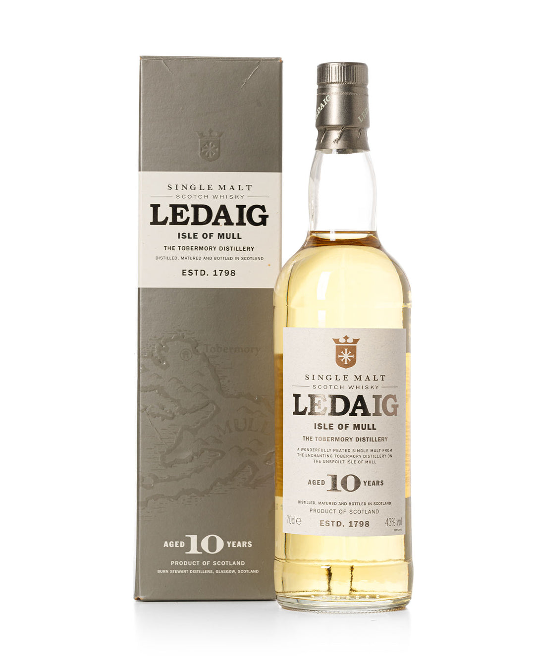 Ledaig 10 Year Old Tobermory With Original Box