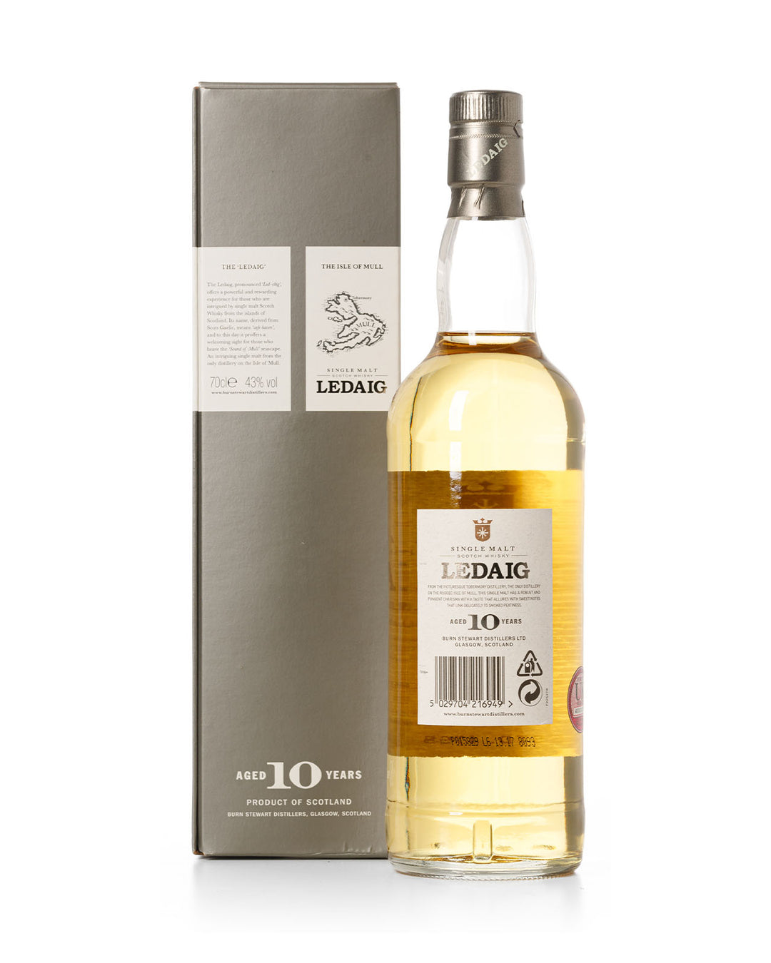 Ledaig 10 Year Old Tobermory With Original Box