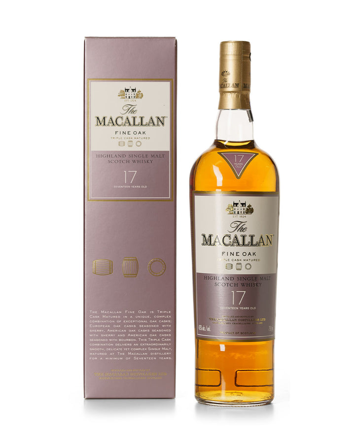 麦卡伦 17 年优质橡木三桶陈酿