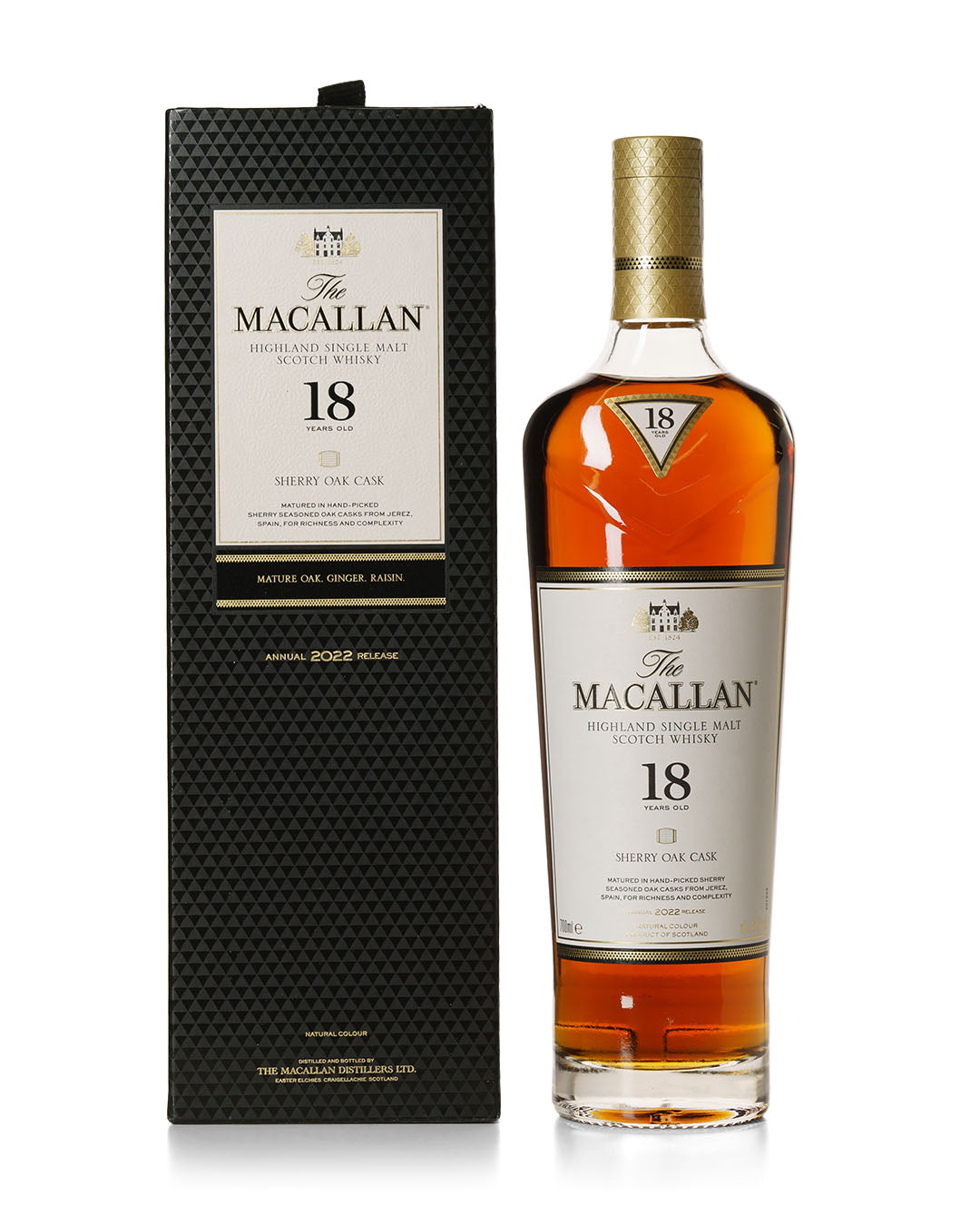 Macallan 18 Year Old 2022 Release With Original Box