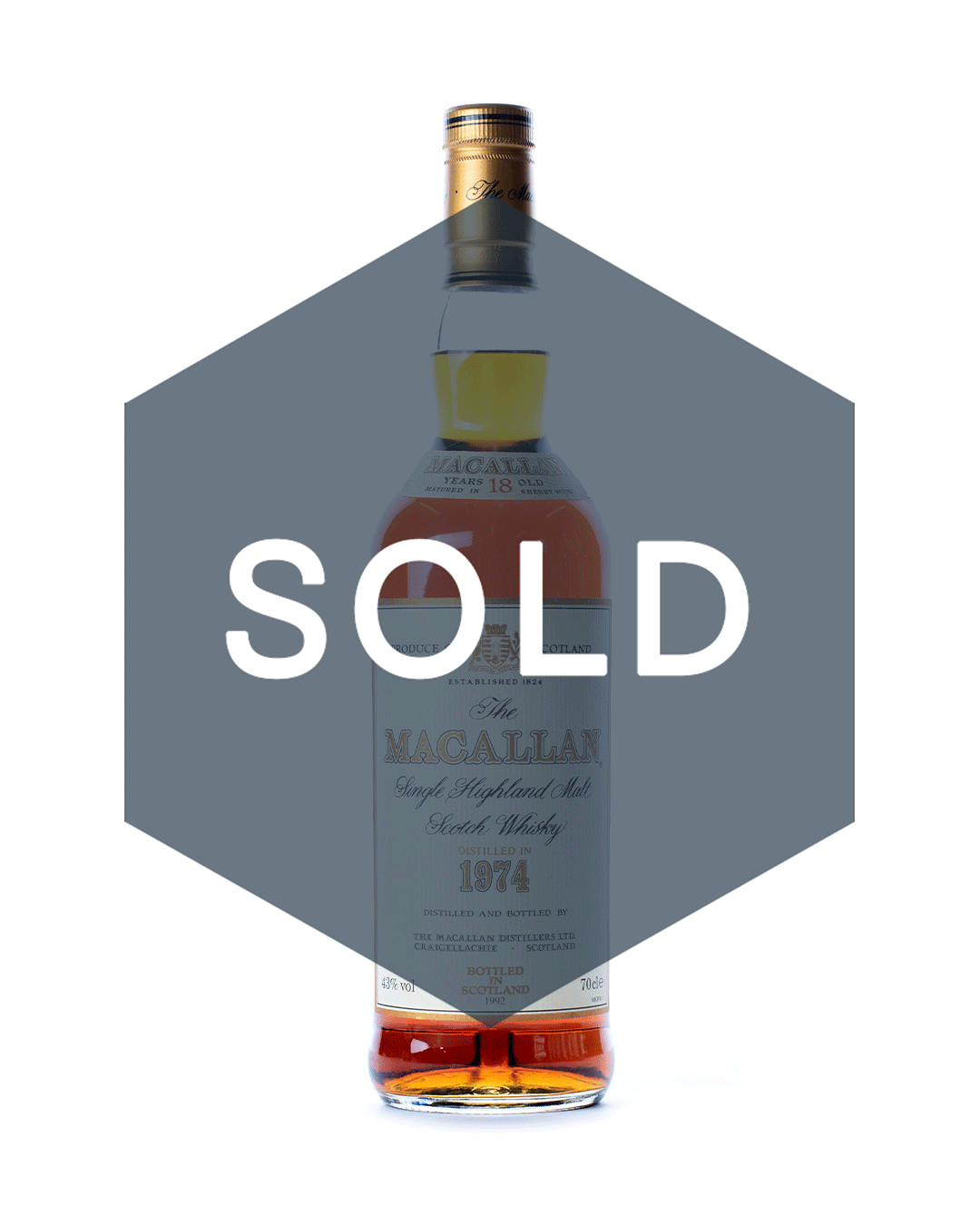 Macallan 1974 18 Year Old