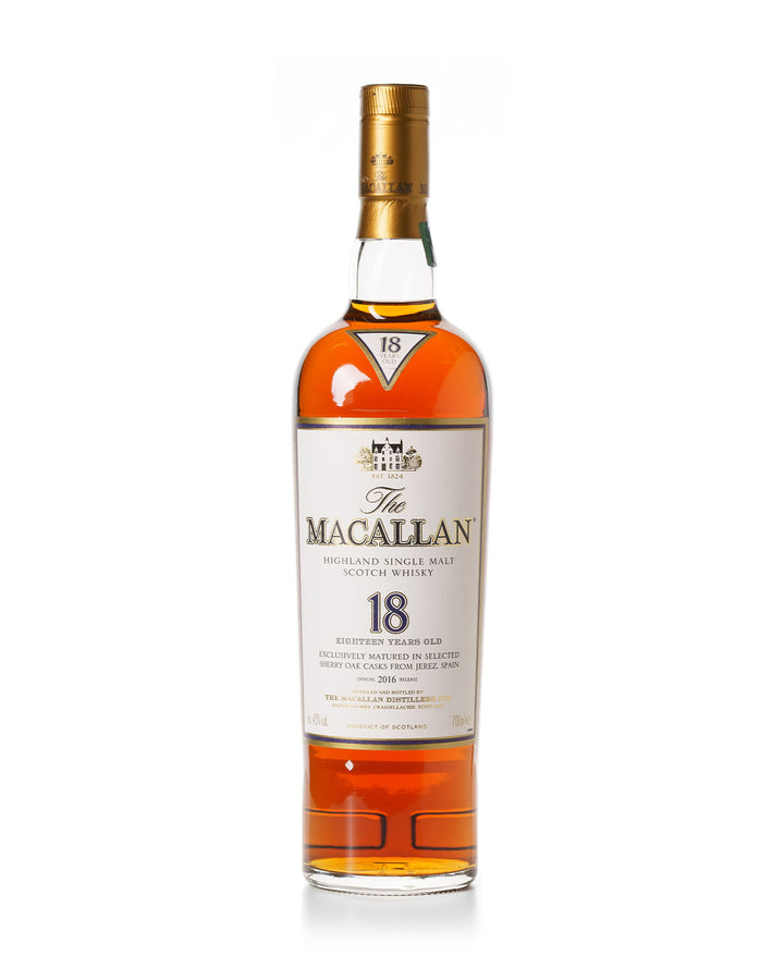 Macallan 2016-2022 18 Year Old Vertical In Original Boxes