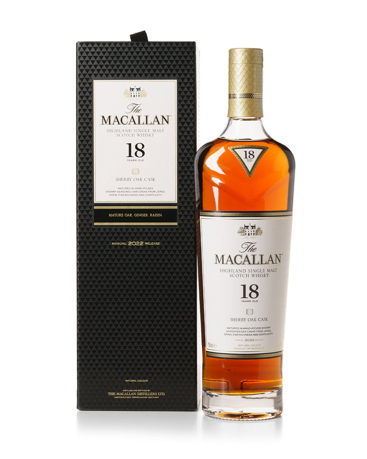 Macallan 2016-2022 18 Year Old Vertical In Original Boxes