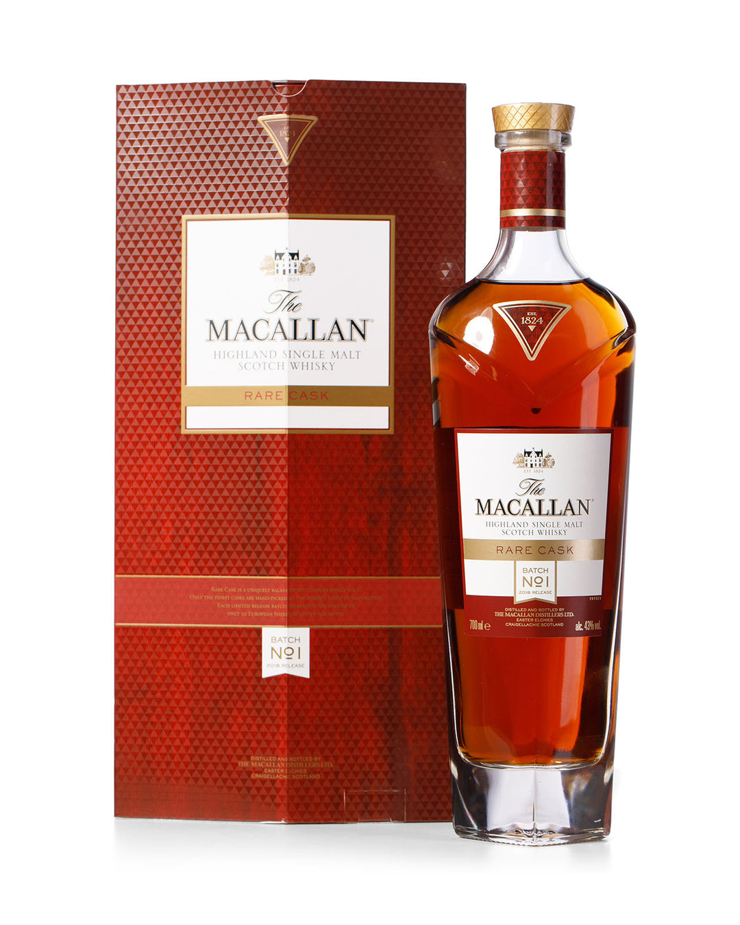 Macallan Rare Cask Batch No. 1-3 With Original Boxes