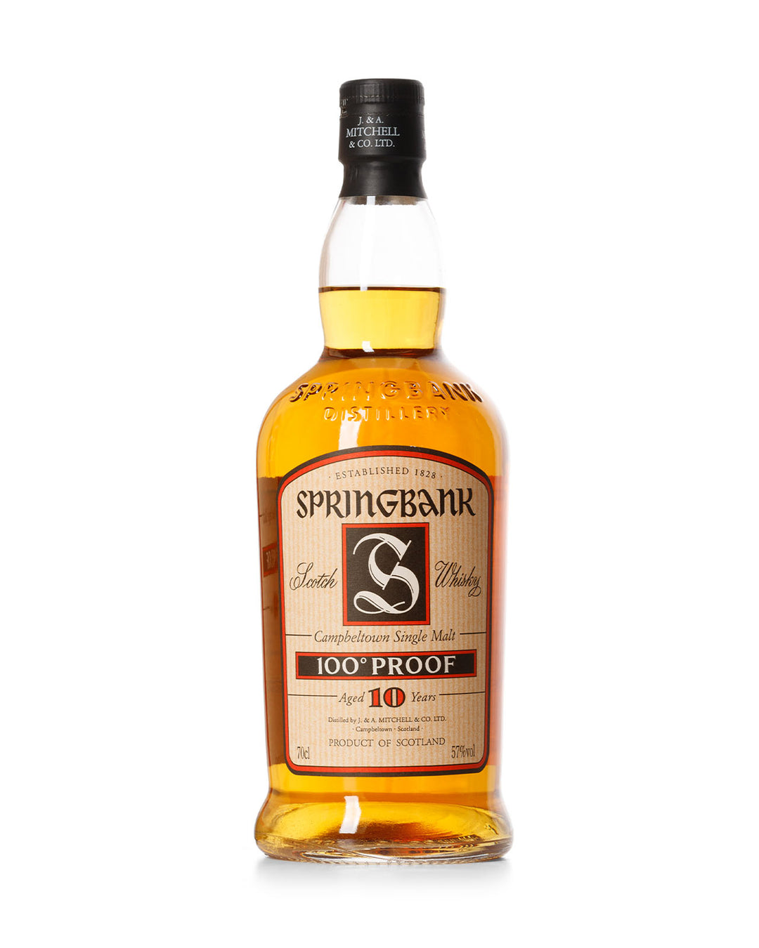Springbank 10 Year Old 100 Proof With Original Box