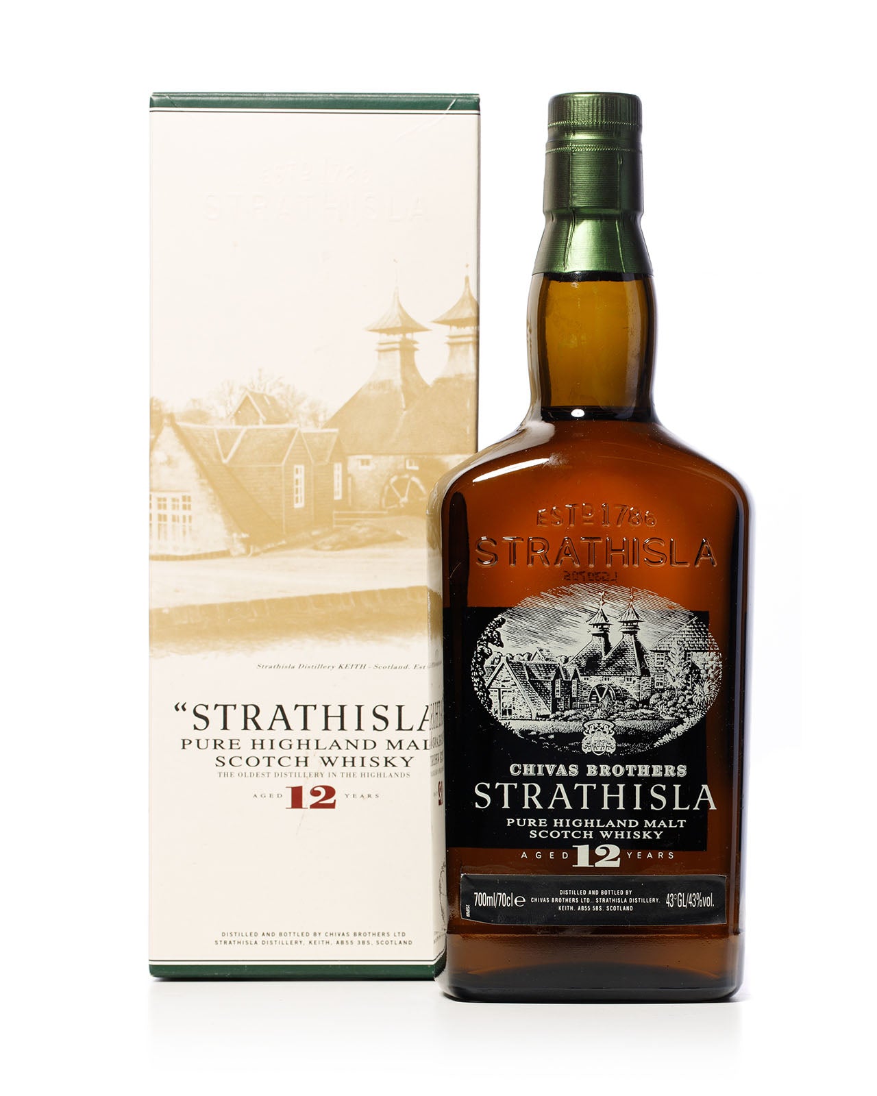 Strathisla 12 Year Old With Original Box – Mark Littler