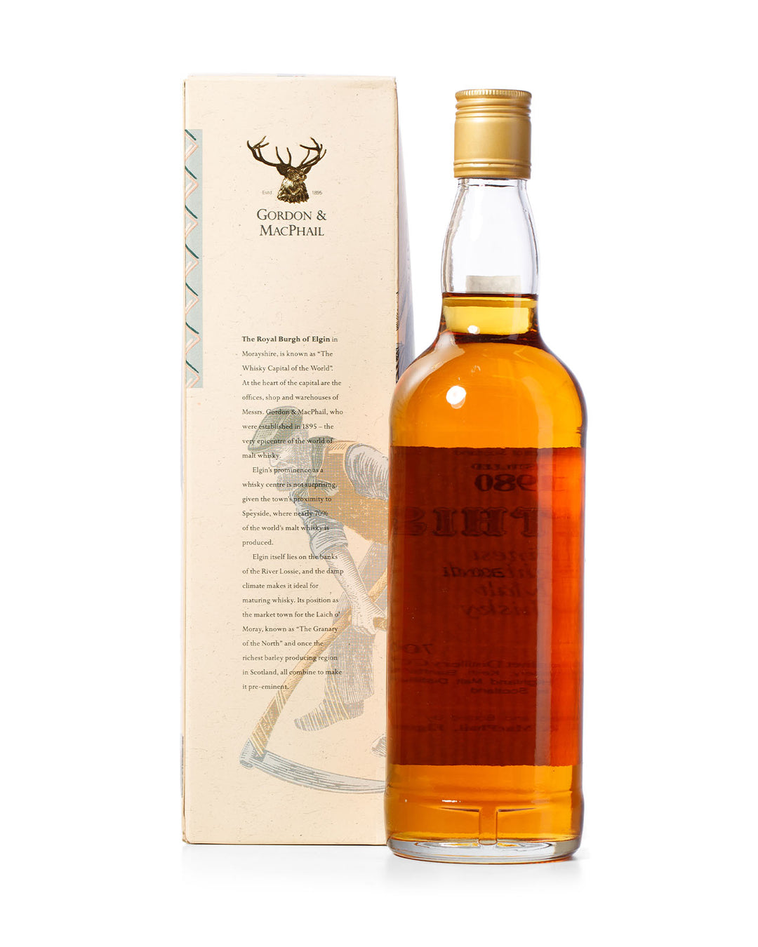 Strathisla 1980 14 Year Old Gordon & Macphail Bottled 1994 With Original Box