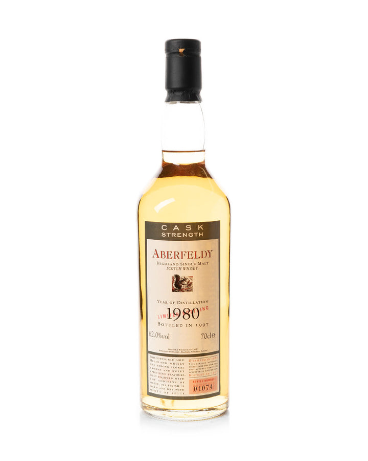 Aberfeldy 1980 动植物瓶装 1997
