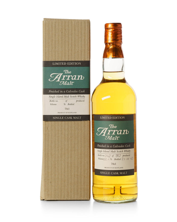 The Arran Malt Calvadas Cask Bottled 2003 With Original Box