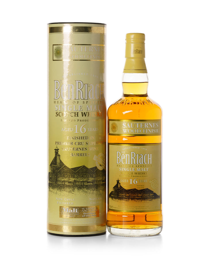 BenRiach 16 Year Old With Original Tube