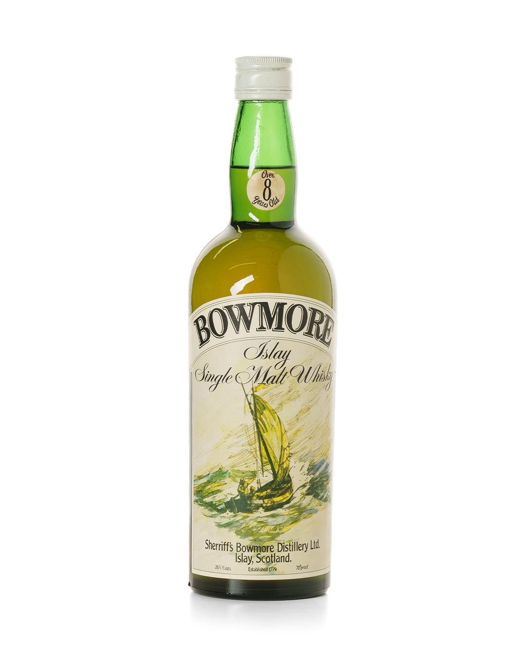 Sherriff's Bowmore over 8 year old 70 proof
