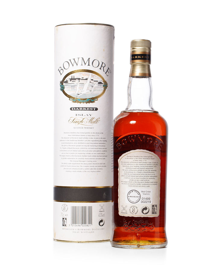 Bowmore Darkest Sherry Casked With Original Tube