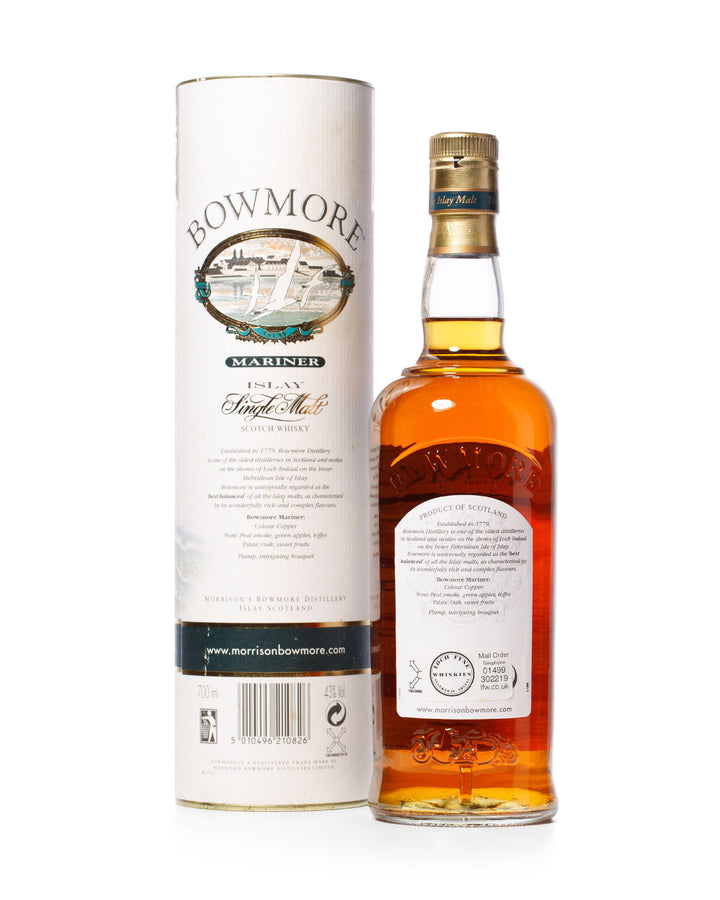 Bowmore 15 Year Old Mariner With Original Tube