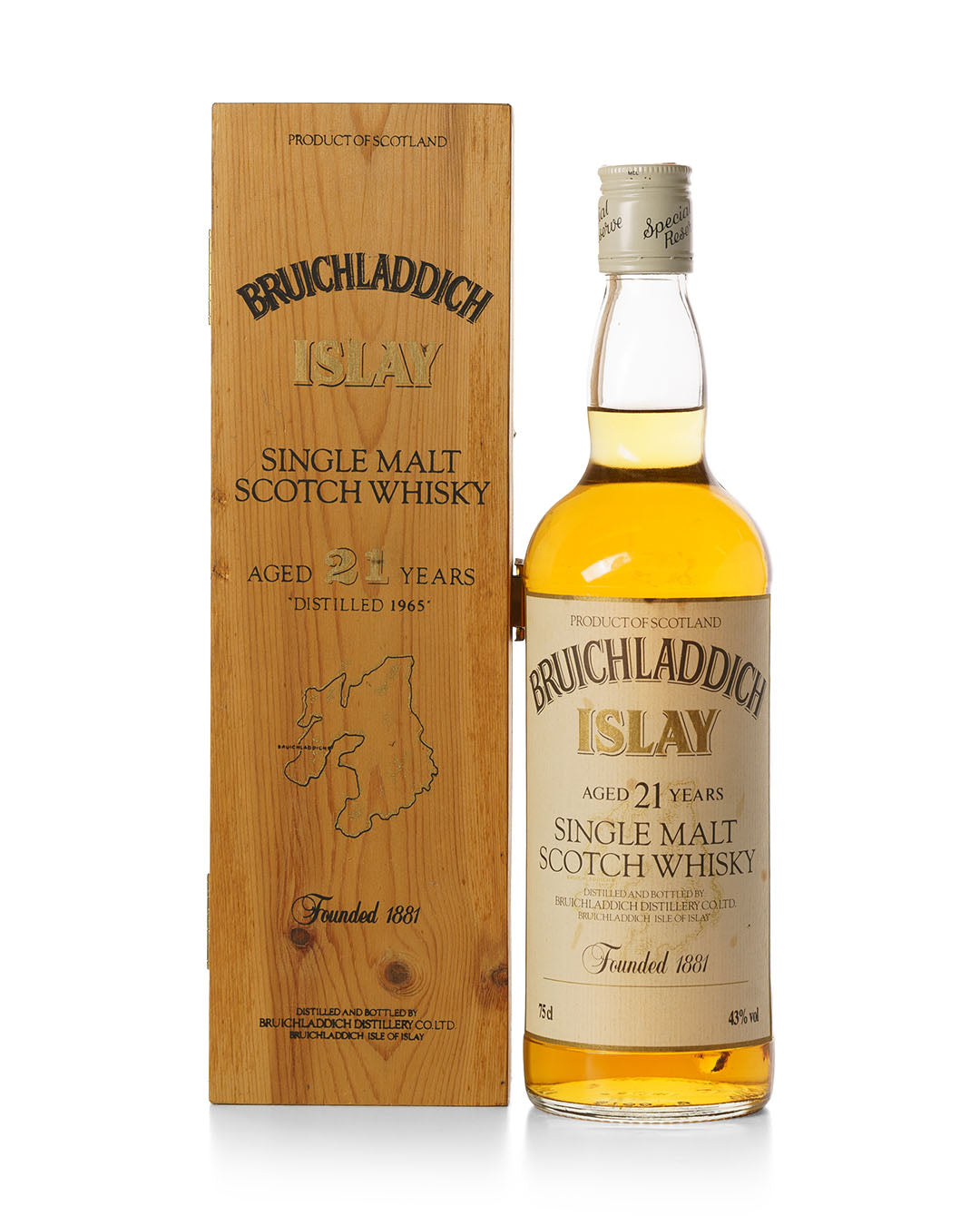 Bruichladdich Islay 10 年陈酿 75cl