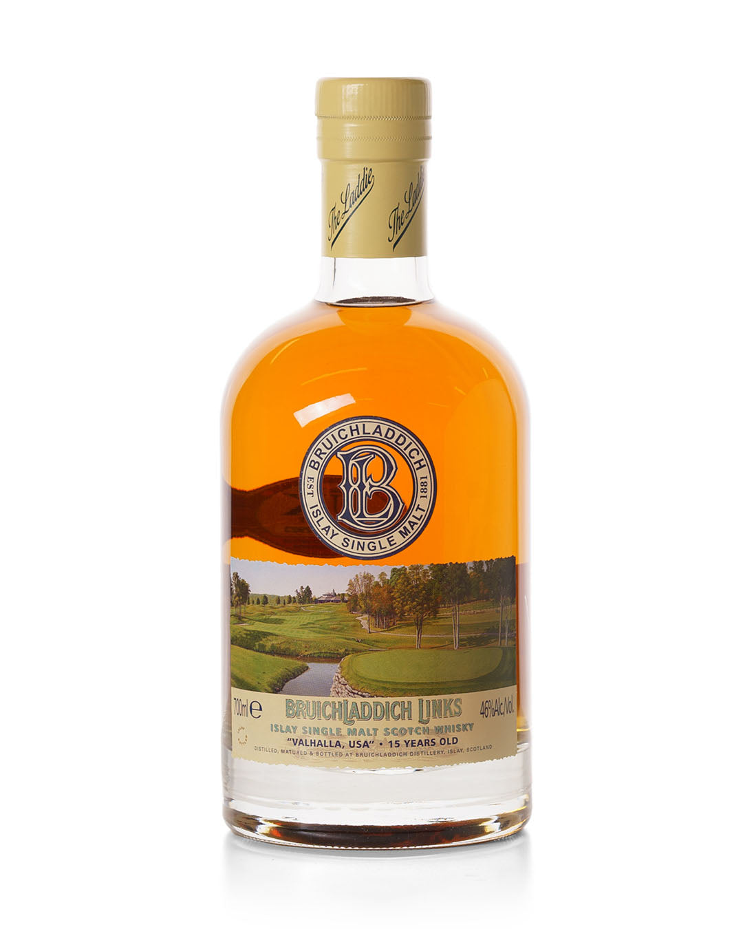 Bruichladdich Links 15 Year Old "Valhalla, USA" With Original Tin