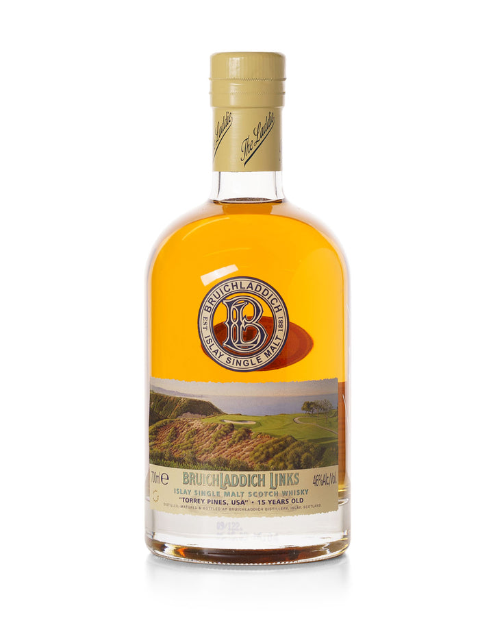 Bruichladdich Links 15 Year Old "Torrey Pines USA" With Original Tin