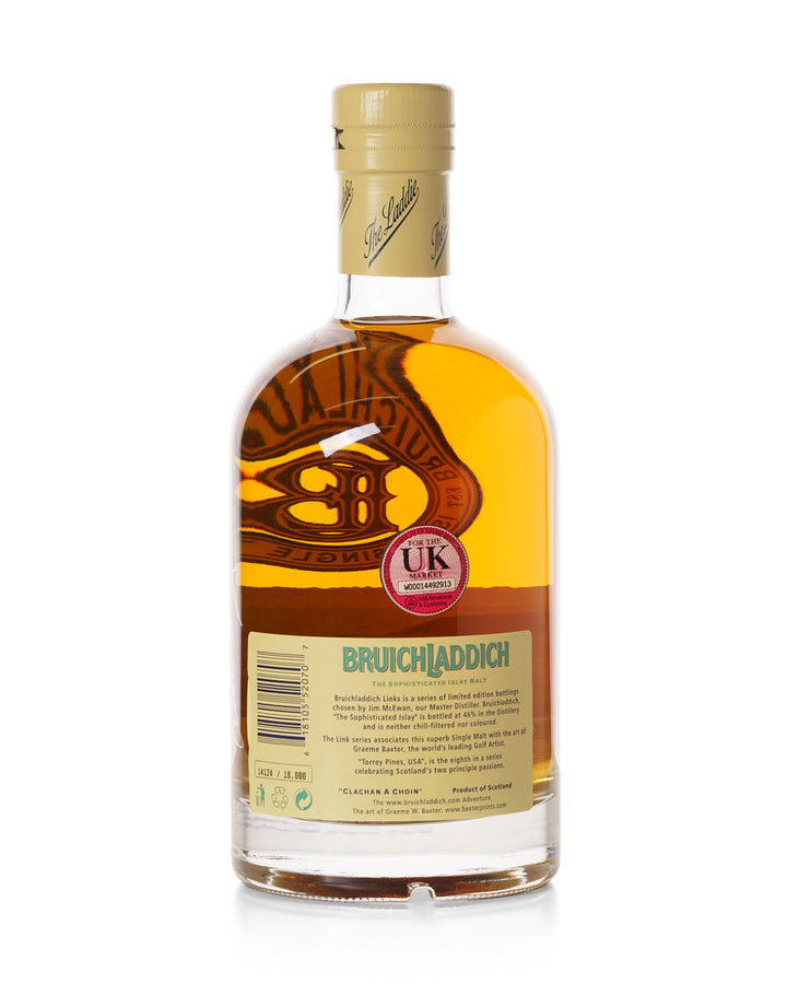 Bruichladdich Links 15 Year Old "Torrey Pines USA" With Original Tin