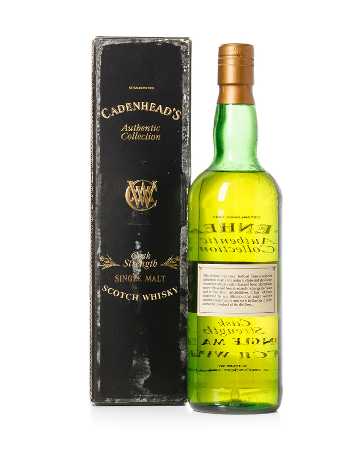 Caol Ila 1977 16 Year Old Cadenhead's Authentic Collection Bottled 1993 With Original Box