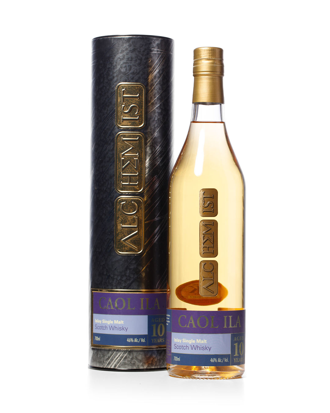Caol Ila 1996 10 Year Old Alchemist With Original Tube