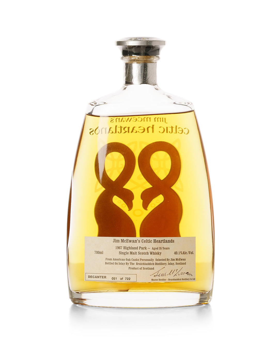 Highland Park 1967 35 Year Old Jim McEwan's Celtic Heartlands Murray McDavid Bottled 2002 With Original Box