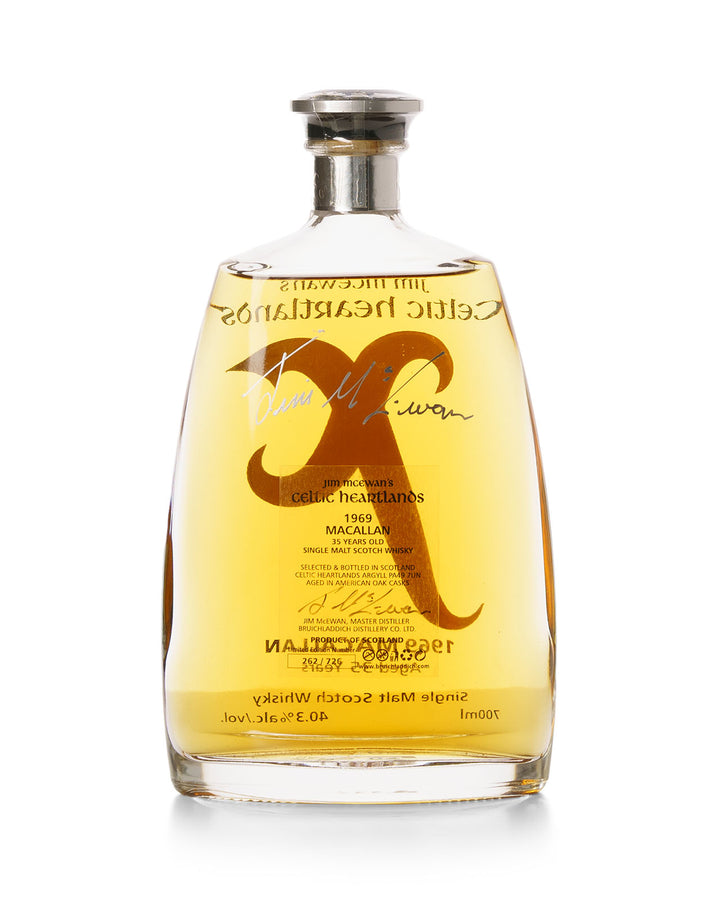 Macallan 1969 35 Year Old Jim McEwan's Celtic Heartlands Murray McDavid Bottled 2004 With Original Box