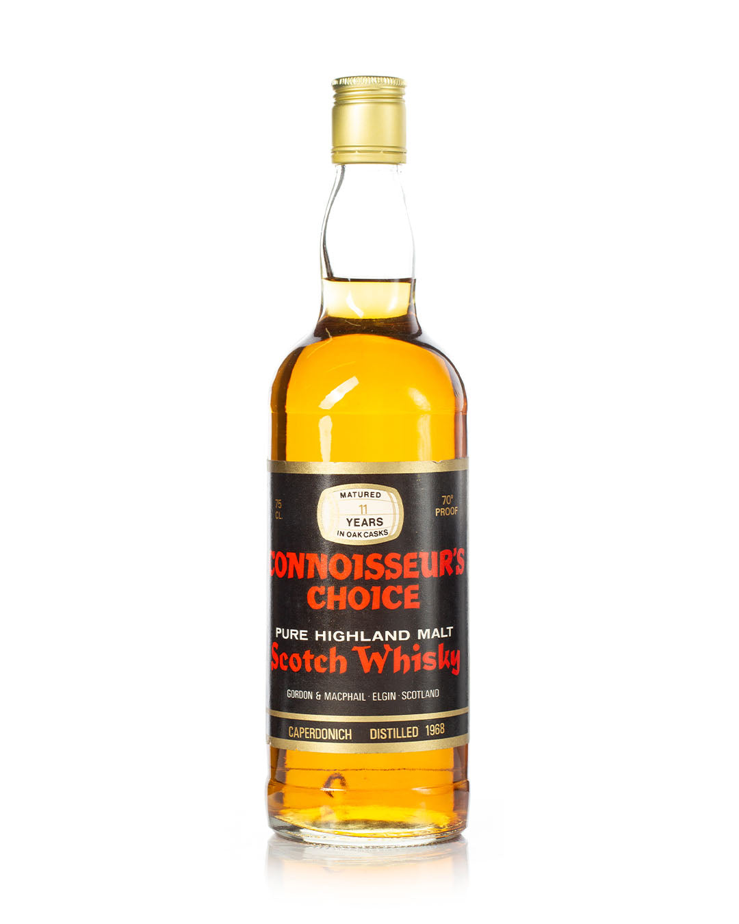 Caperdonich 1968 11 year old Connoisseurs Choice Black Label