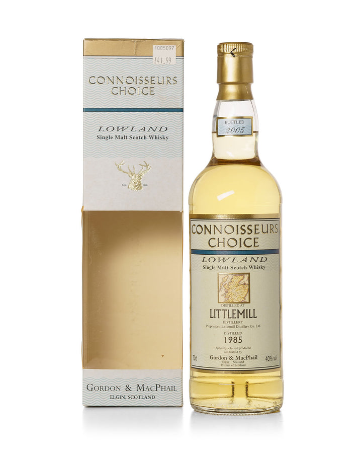 Littlemill 1985 Connoisseurs Choice Gordon & Macphail Bottled 2005 With Original Box