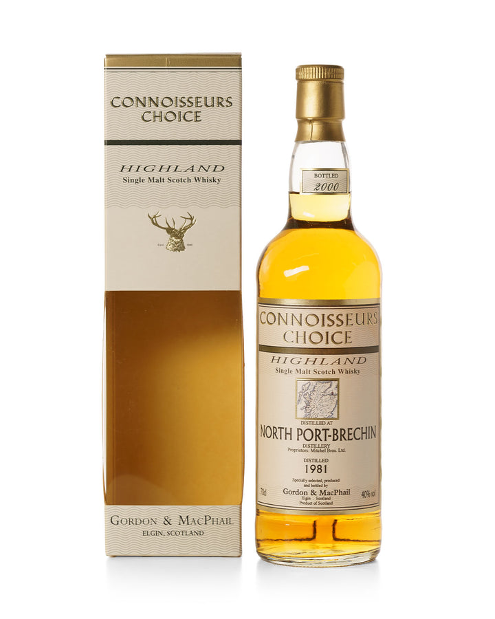 North Port Brechin 1981 Connoisseurs Choice Gordon & Macphail Bottled 2000 With Original Box