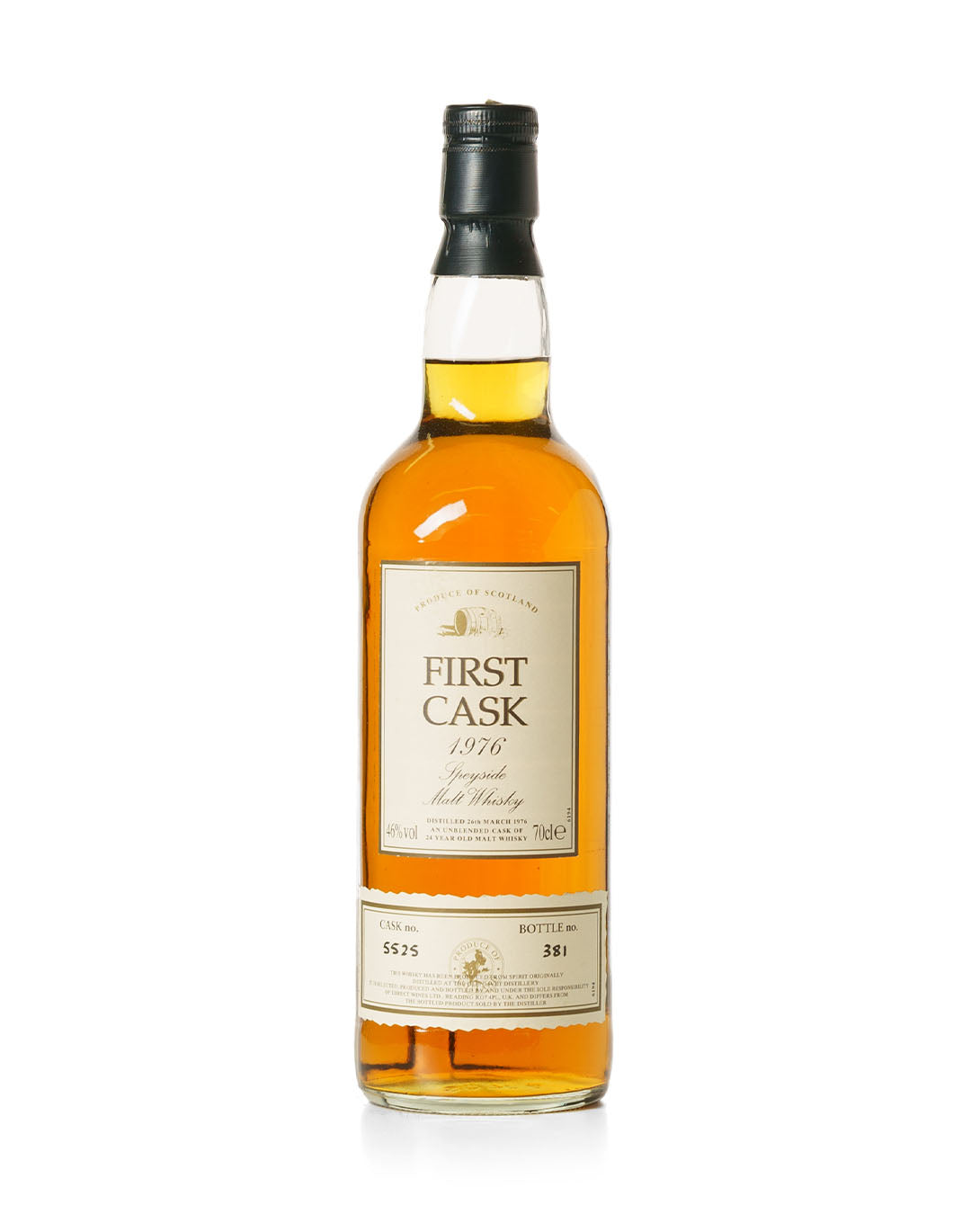 Glenlivet 1976 24 Year Old First Cask Bottled 2000