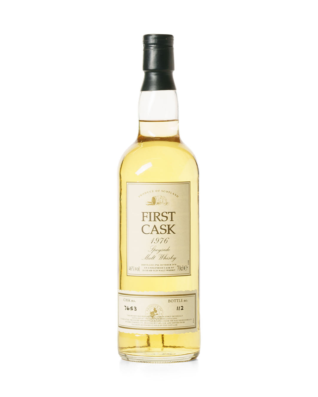 Glentauchers 1976 24 Year Old First Cask Bottled 2000