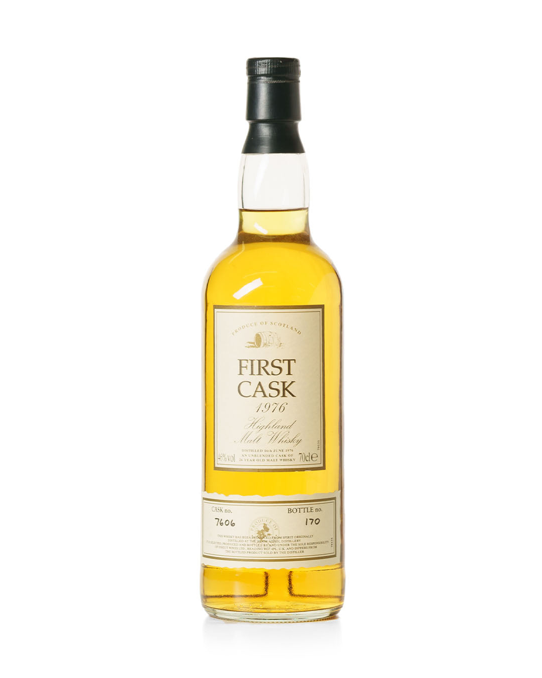 Blair Athol 1976 26 Year Old First Cask Bottled 2002