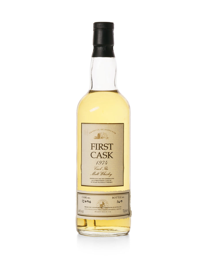 Caol Ila 1974 19 Year Old First Cask Bottled in 1993