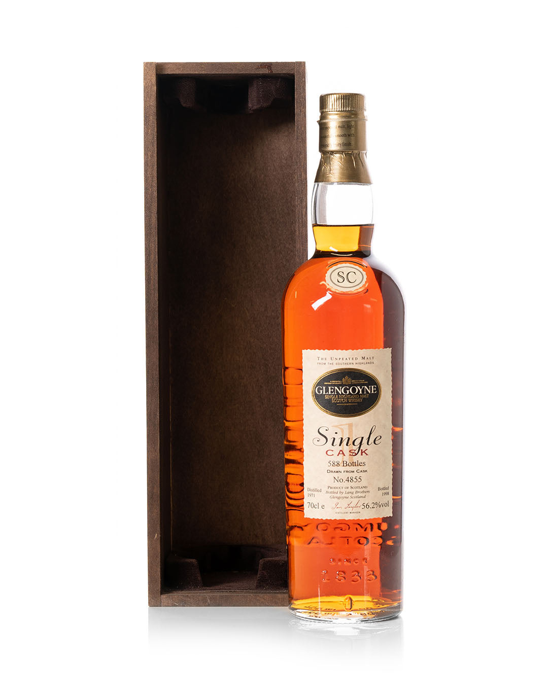 Glengoyne 1971 单桶装 No.4855