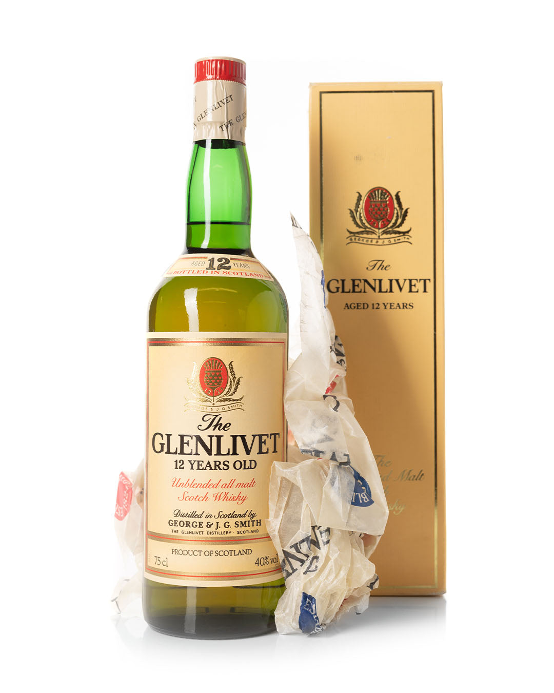 12 Year Old Single Malt Scotch Whisky - The Glenlivet