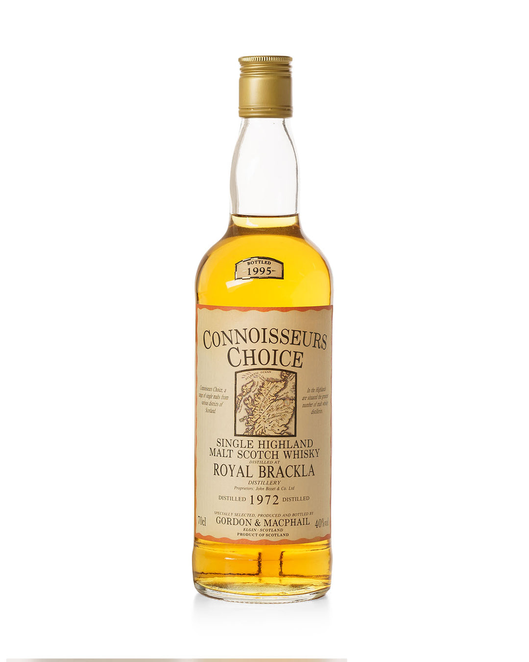 Royal Brackla 1972 Connoisseurs Choice Gordon & Macphail Bottled 1995 With Original Box