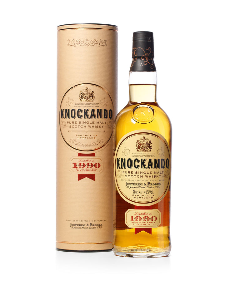 Knockando 1974 年 Justerini & Brooks 瓶装 1987 年