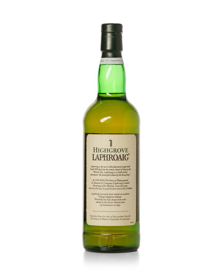 Laphroaig 1989 Highgrove Edition