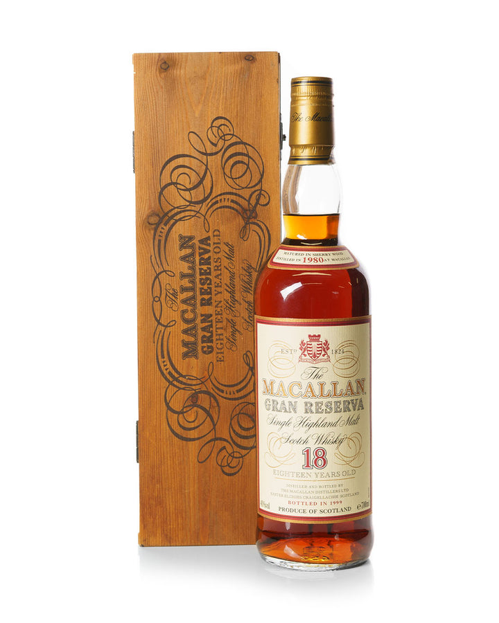 麦卡伦 1980 年 18 年特级珍藏威士忌