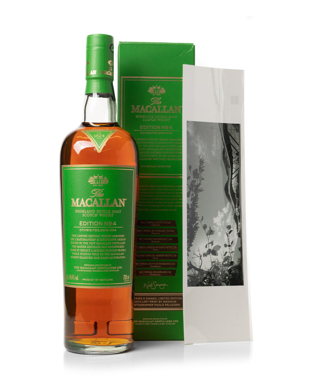 ウイスキー MACALLAN EDITION No.4 Macallan - Edition No. 4 – Mark Littler