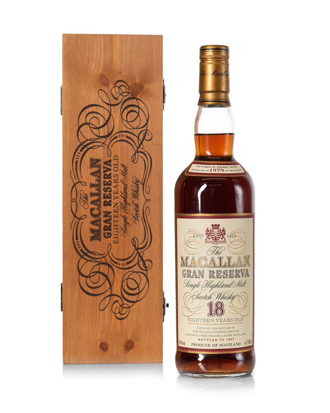 麦卡伦 1979 年 18 年特级珍藏威士忌