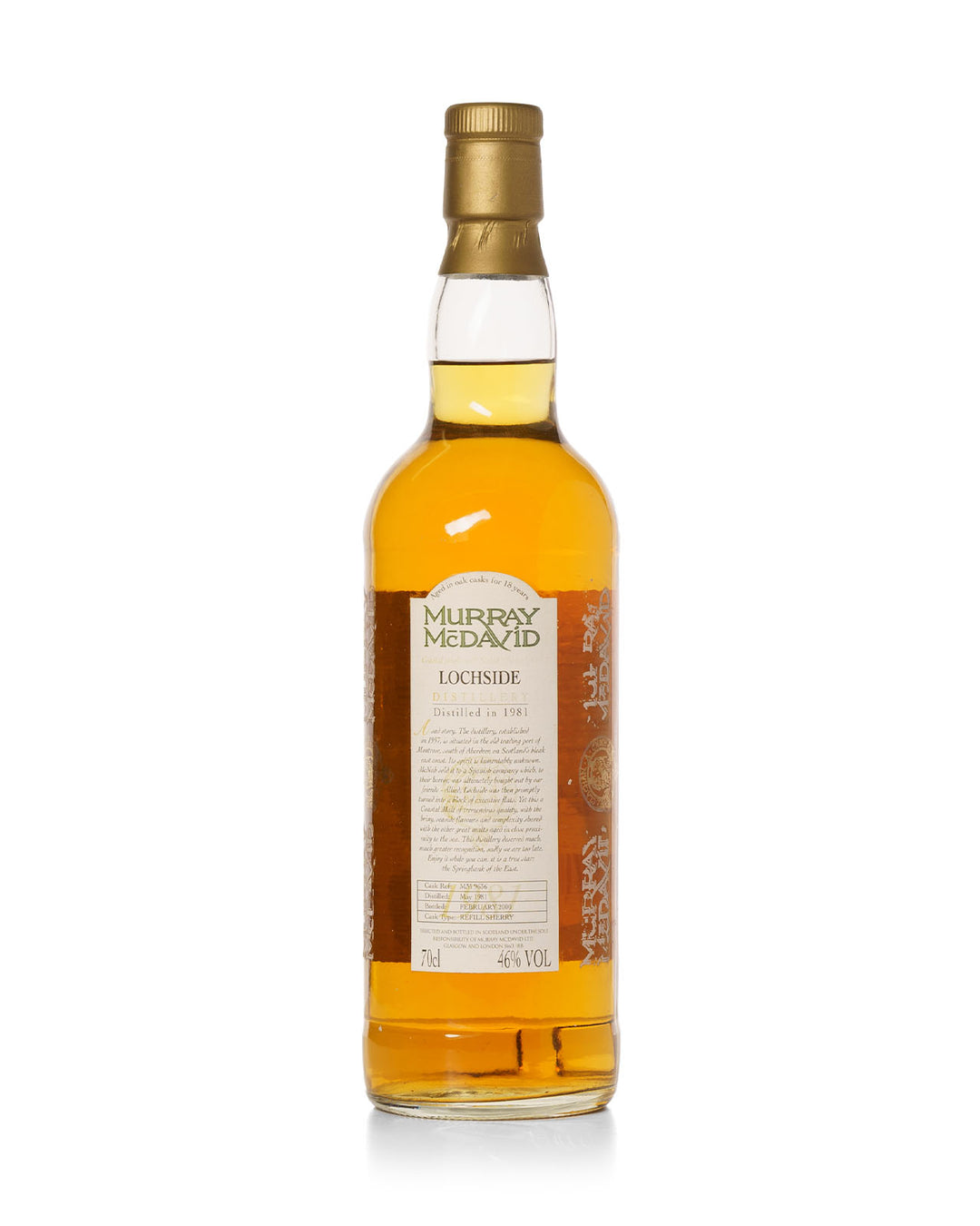 Lochside 1981 18 Year Old Murray McDavid Bottled 2000