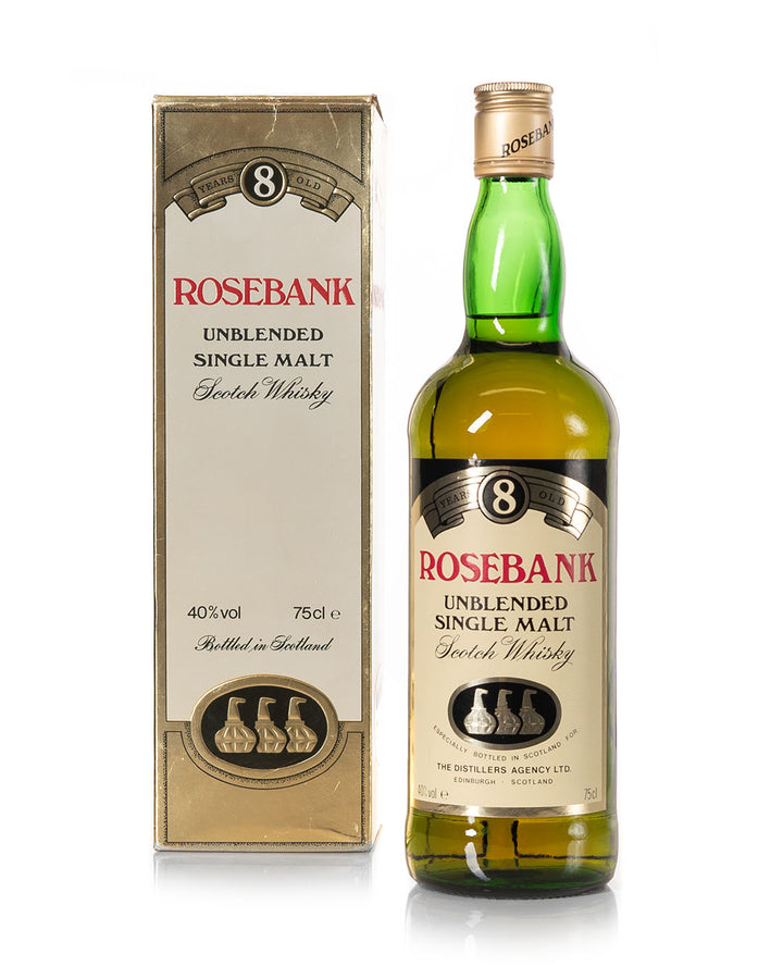 Rosebank 8 Year Old 1980's Bottling 75cl With Original Box