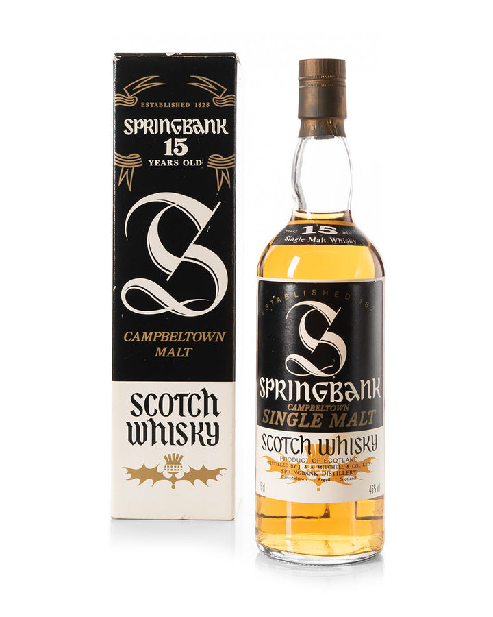 Springbank 15 年坎贝尔城麦芽威士忌 1980 年代