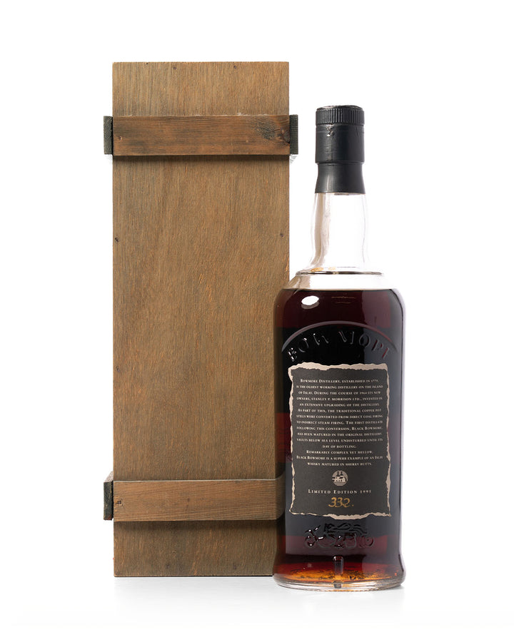 Black Bowmore 31 Year Old 1964 Final Edition 49% 70cl  With Original Box