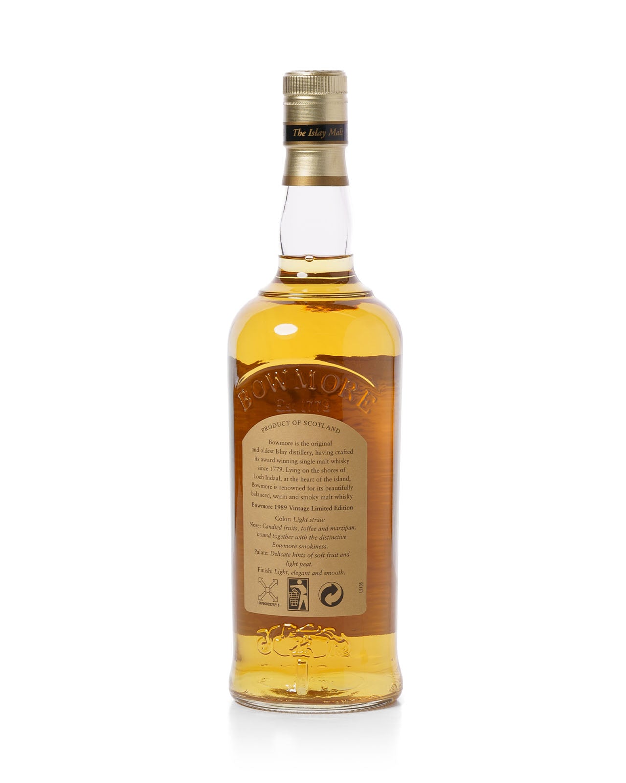 Bowmore 1989 16 Year Old Straight From The Cask Natural Cask