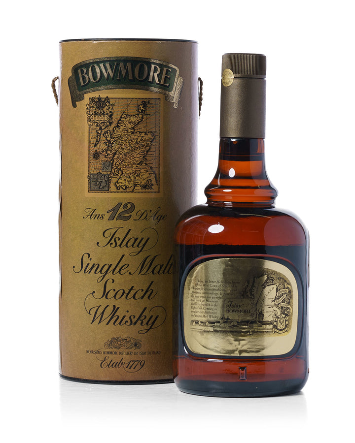 Bowmore 12 Year Old Bottled 1980s 75cl With Original Tube