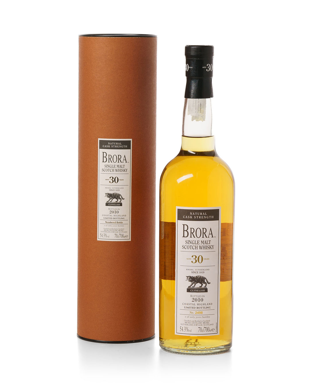 Brora 30 Year Old Special Release Bottled 2010 With Original Tube