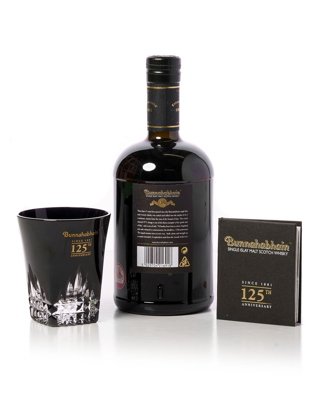 Bunnahabhain 1971 35 Year Old 125th Anniversary Bottled 2006 With Original Box and Glass