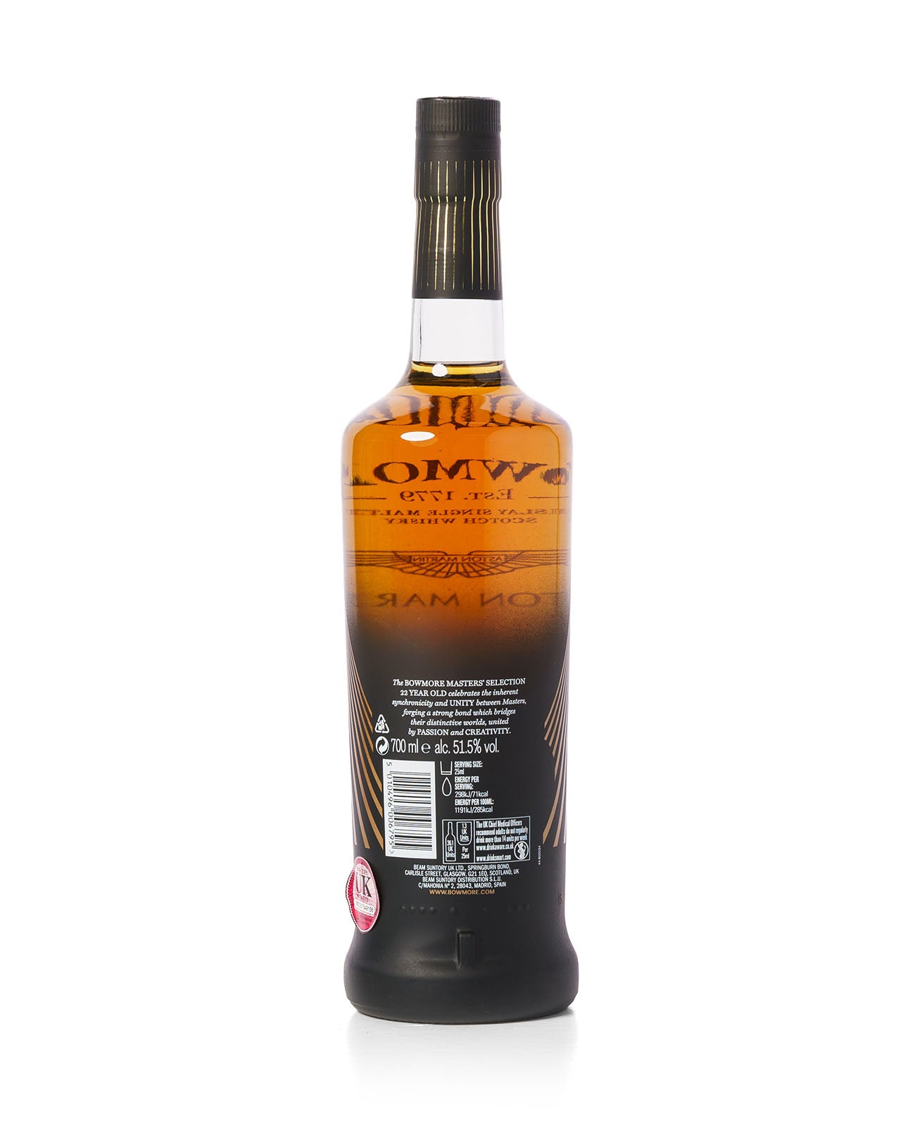 Bowmore 22 Year Old Aston Martin With Original Box – Mark Littler